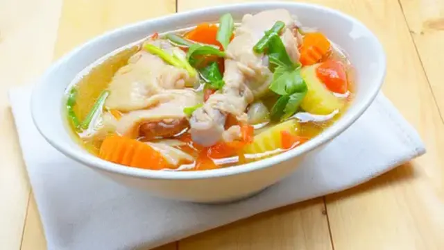 Resep Sup Ayam Jahe